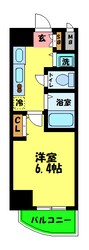 プレサンス心斎橋ラヴィの物件間取画像